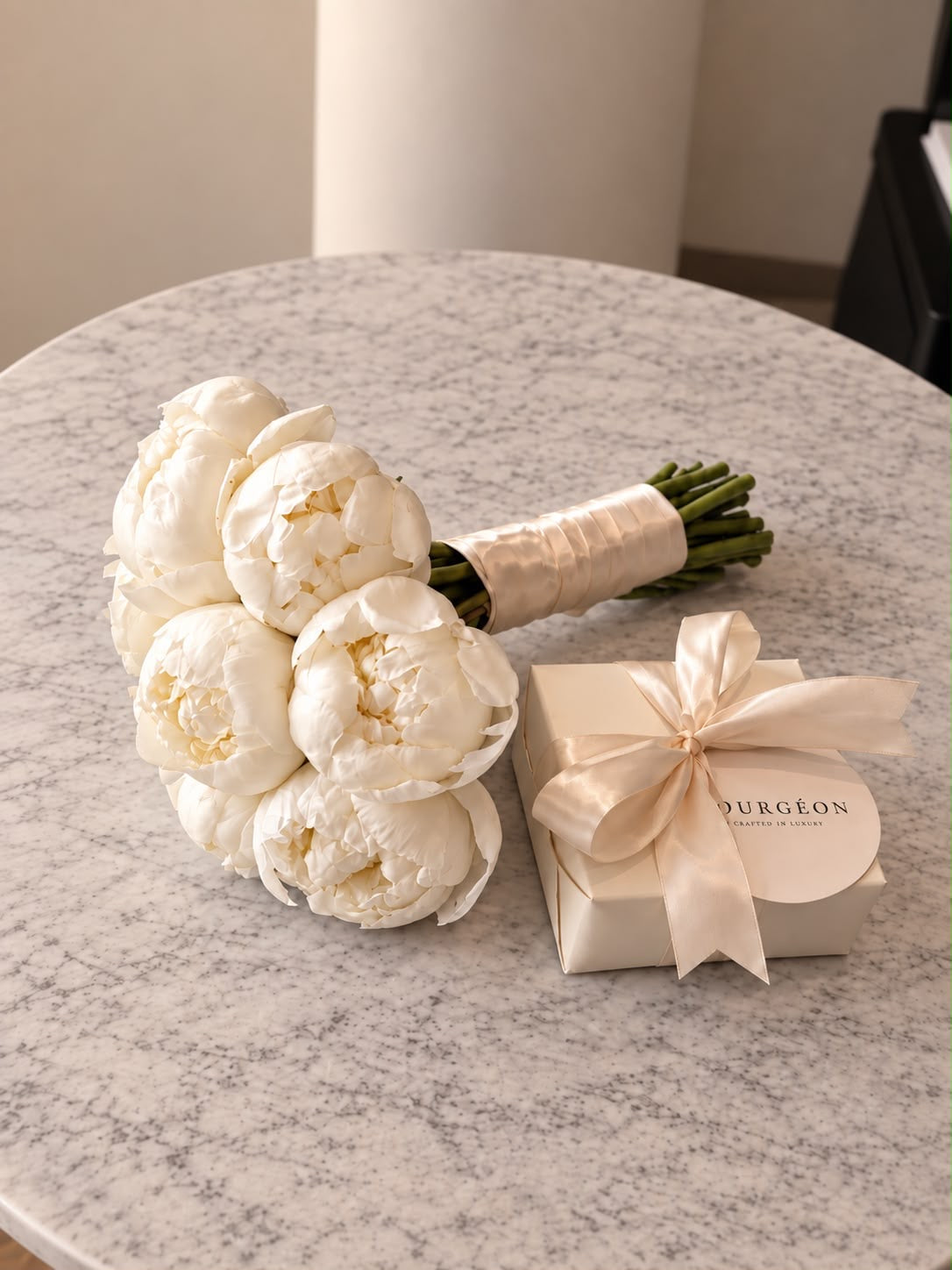 Mariée aux Pivoines
